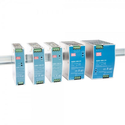 Fuente de Poder Industrial / 240 Watts / Salida 48 VCD / 5 Amp / Montaje Riel Din