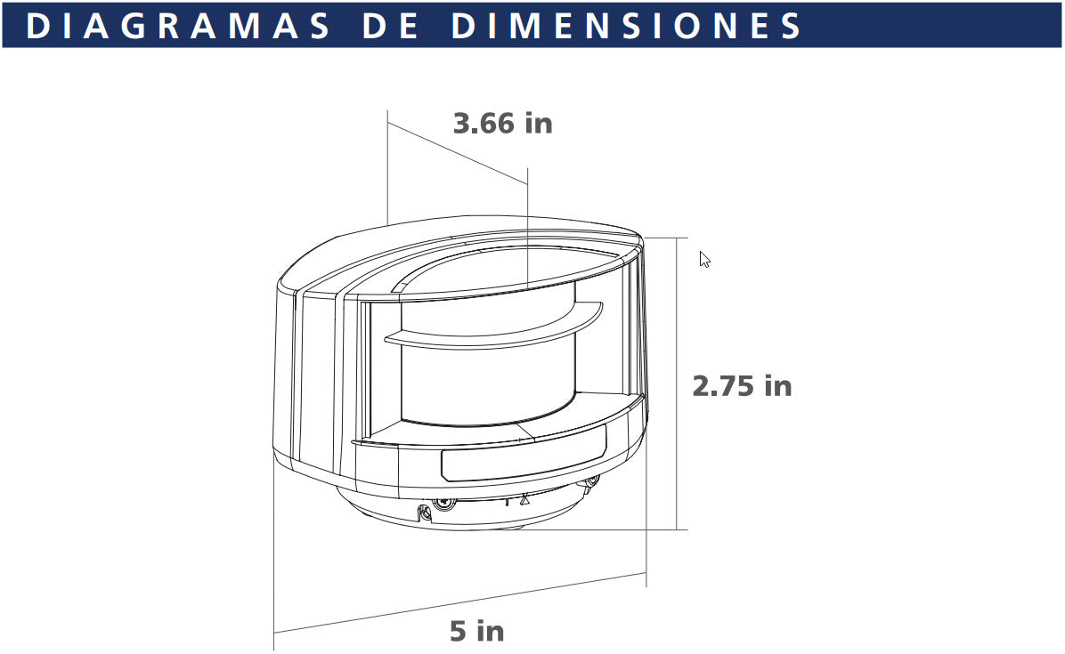 Kit de Sensor láser y control remoto / Evite el uso de lazos magnéticos / Protege carriles de hasta 9.6 m de ancho y 9.6 metros de profundidad