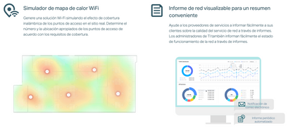 Controladora Omada para gestionar hasta 100 equipos Omada/ Gestion desde la Nube gratuita / Actualizaciones masivas