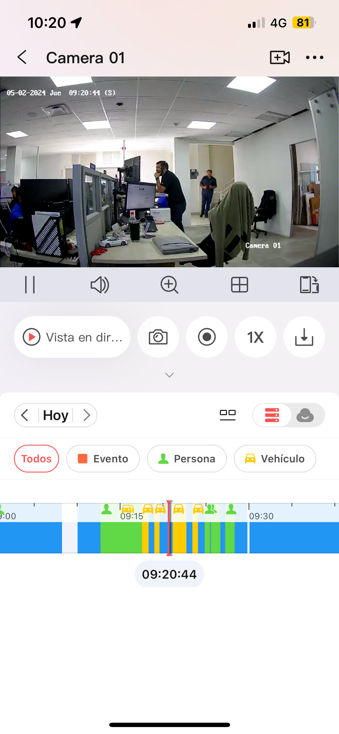 DVR 16 Canales TURBOHD + 16 Canales IP / 8 Megapixel (4K) / Audio Bidireccional / ACUSENSE / Audio Bidireccional / 1 Bahía de Disco Duro / Salida de