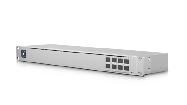 UniFi Switch Aggregation, administrable capa 2, 8 puertos SFP+ de 10G