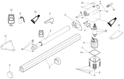 Rotor para FAAC 412/BAT