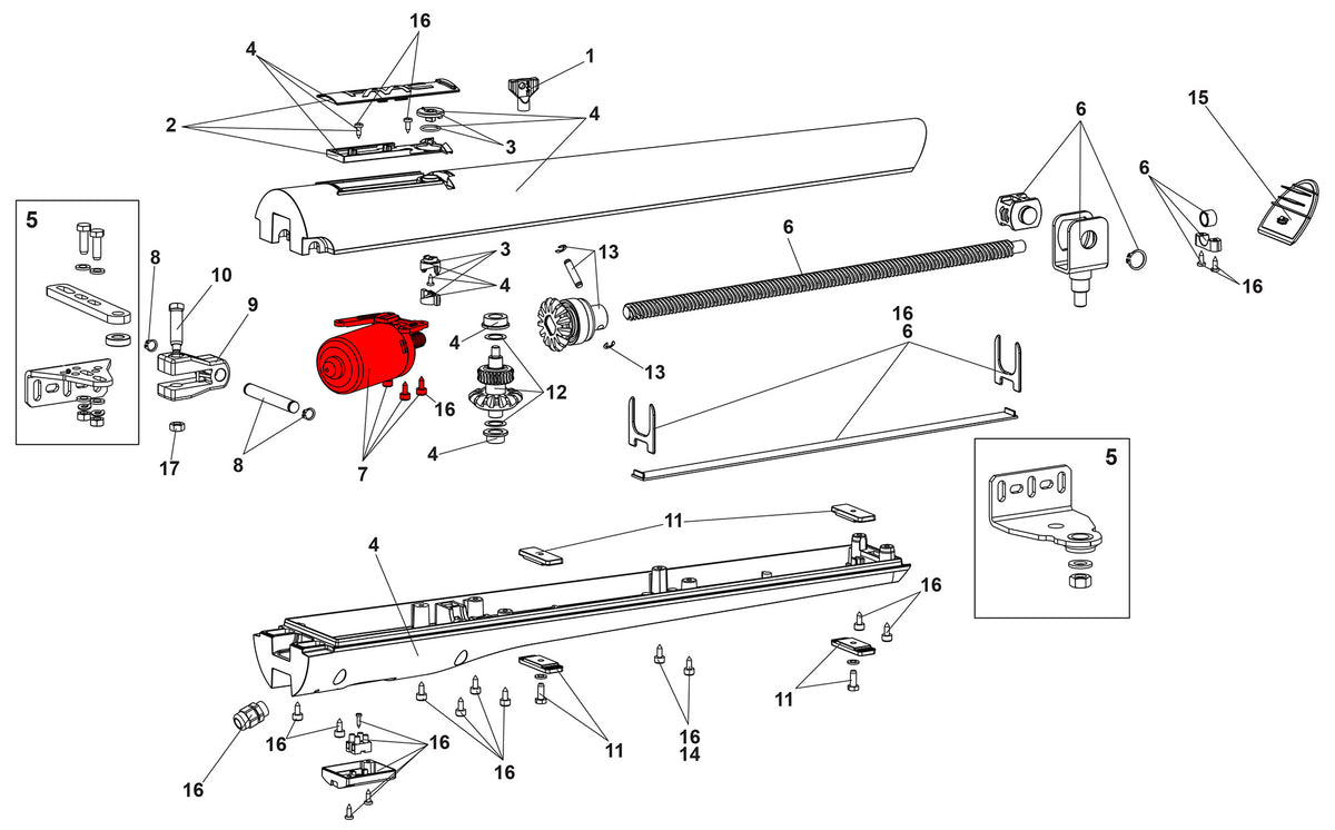 Motor para FAAC S418