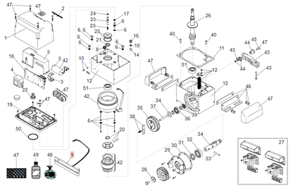 Limite de paro magnetico para FAAC 844 2 fases