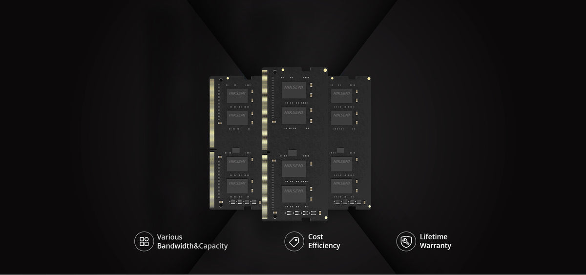 Memoria RAM DDR4 SODIMM 8 GB / 2666 MHz / CL19 / Para Laptop o NAS / HIKSEMI by HIKVISION