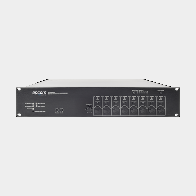 Controlador de Extensión de Evacuación de Voz | 8 Zonas | 500W | Soporta Máx. 19 SF6200MS en Cascada
