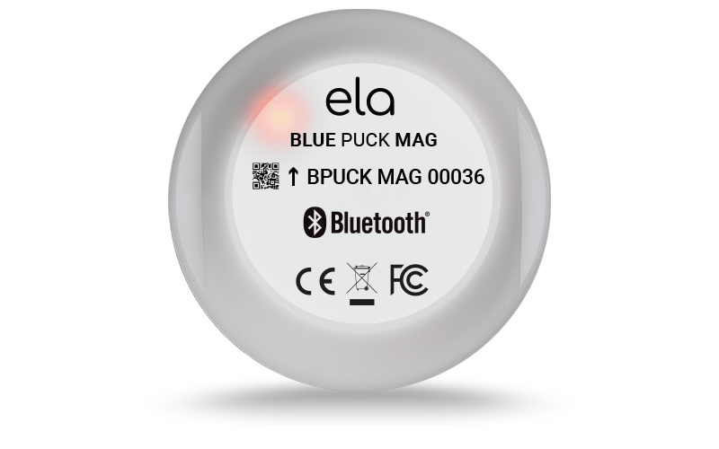 Sensor BLE Magnético para Puertas BLUEPUCK MAG — IP68, Alcance 500m, Batería 14 Años, Compatible Teltonika/Ruptela/TopFly