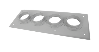 Placas Pasamuro con Capacidad de 4 Botas de 4