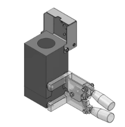 Molde de Grafito Horizontal Unión en Cruz / Cable 4/0 AWG (120 mm²) / 50 Soldaduras / Acero Electrogalvanizado / Normativa UNE 21186