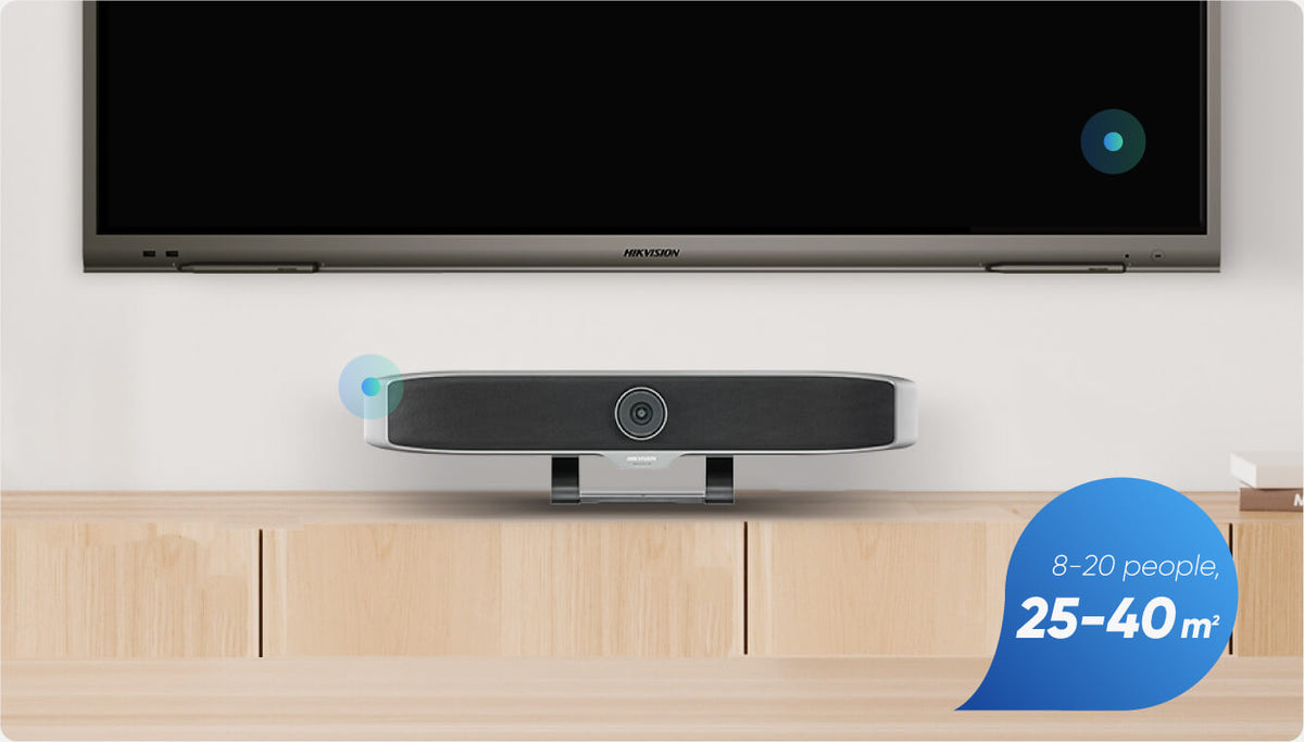Cámara Inteligente Para Conferencias de 4K / USB / Plug and Play / Autoenfoque / Seguimiento al Hablante / Encuadre Automatico / Cable de 5 Metros USB