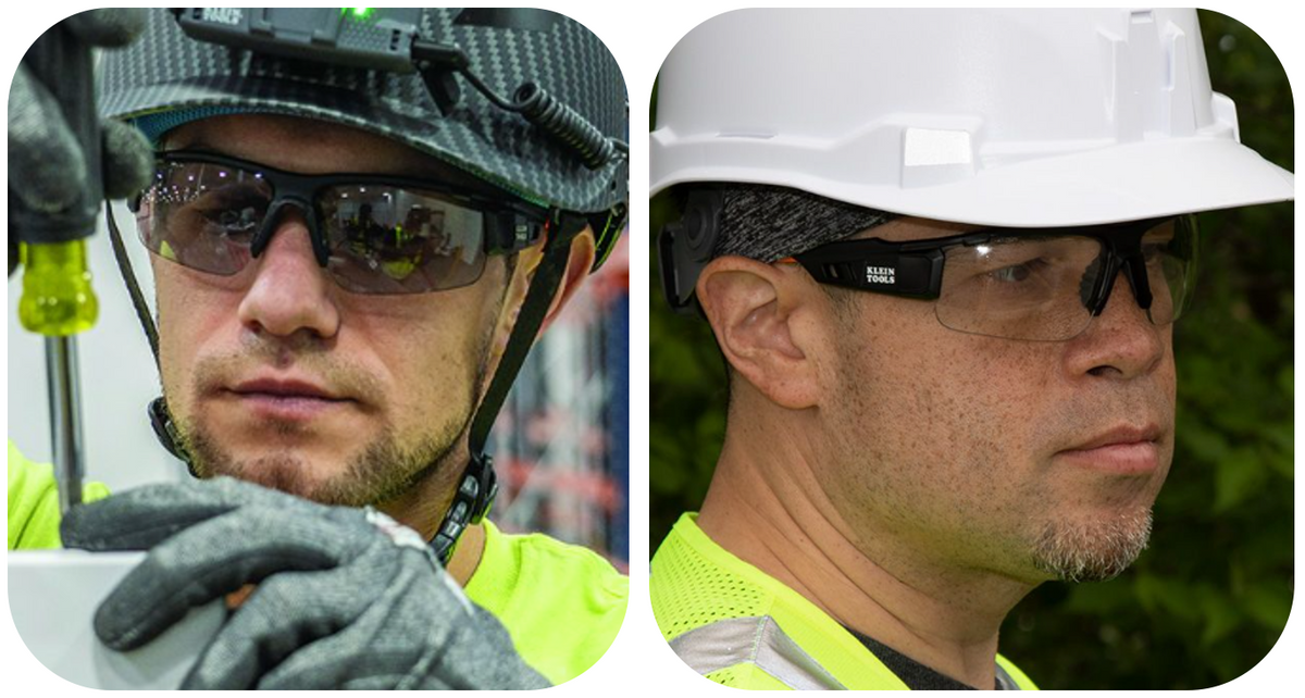 Gafas de Seguridad con Semimarco PRO de Alta Calidad y Cristales para Interior / Exterior