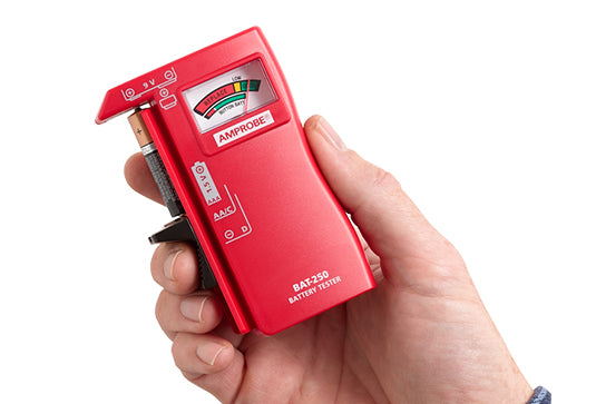 Probador de Baterías 9 Vcc / 1.5 Vcc [AA-AAA-C-D]