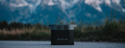 Estación de Energía Portátil de 980Wh Litio LFP / 10 Puertos AC 500 W (Max. 1000W) / 2 USB-C 100W / Cargador de Coche 10A a 12.6V / Conectividad WiFi