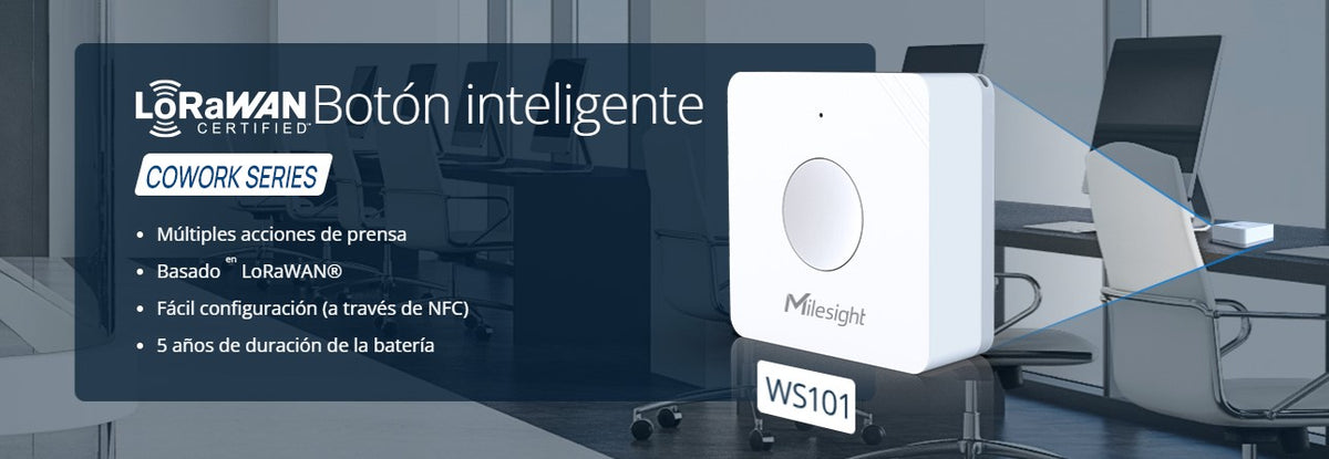 Botón Inteligente Inalámbrico para Automatización y Alertas con LoRaWAN