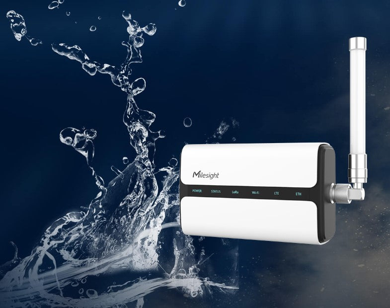 Gateway LoRaWAN Semi-Industrial / 8 Canales / IP65 / Cobertura 2 km Urbana / PoE / CPU Quad-Core / para BMS con BACnet y Modbus