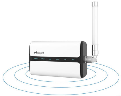 Gateway LoRaWAN Semi-Industrial / 8 Canales / IP65 / Cobertura 2 km Urbana / PoE / CPU Quad-Core / para BMS con BACnet y Modbus