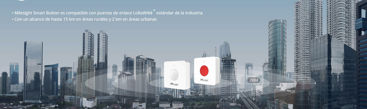 Botón Inteligente Inalámbrico para Automatización y Alertas con LoRaWAN