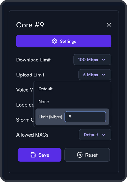 Switch Gigabit PoE+ Administrable / 8 puertos 10/100/1000 Mbps (4 de ellos PoE+ 802.3af/at) / Hasta 60W / Administración nube gratuita / Presupuesto