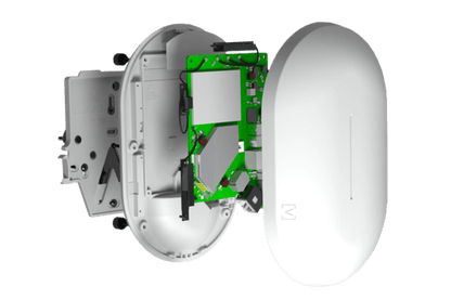 Punto de Acceso Wi-Fi 6 de 6.3 Gbps para 350 Usuarios / MU-MIMO 4X4 / Adopción Fácil por Bluetooth / Para Interior / Montaje Rápido QuickMount™ para
