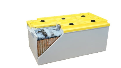 Batería GEL Puro OPzV Ciclo Profundo / 12 Vcc / 100 Ah / Aplicaciones Fotovoltaicas y de Respaldo