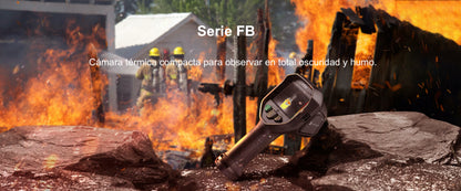 FT31 - Cámara Termográfica Portátil Lente Térmico 7 mm (384 x 288) / IP67 / Hasta 6 Horas de Funcionamiento Continuo