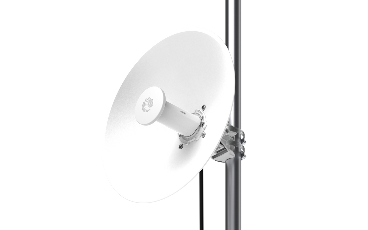 Cambium Networks ePMP Force 4525L | Módulo Suscriptor Wi-Fi 6 (802.11ax) | 5 GHz | Antena de Plato 25 dBi integrada | Hasta 600 Mbps y Gestión
