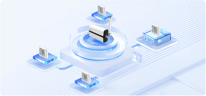 Termostato Inteligente LoRaWAN para HVAC / 4 Etapas Calefacción + 2 Refrigeración / Compatible con Bombas de Calor y Calderas / Control Inalámbrico