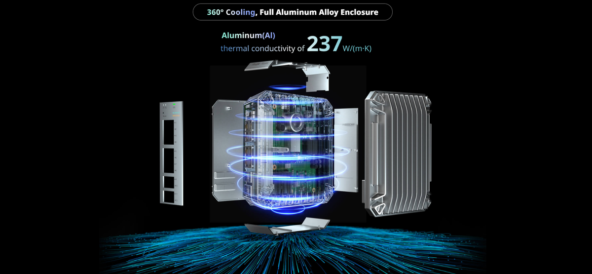 Switch Industrial PoE, Ideal para temperaturas Extremas y protección contra descargas, 8 puertos Gigabit PoE 802.3af/at + 2 SFP para fibra 1Gb