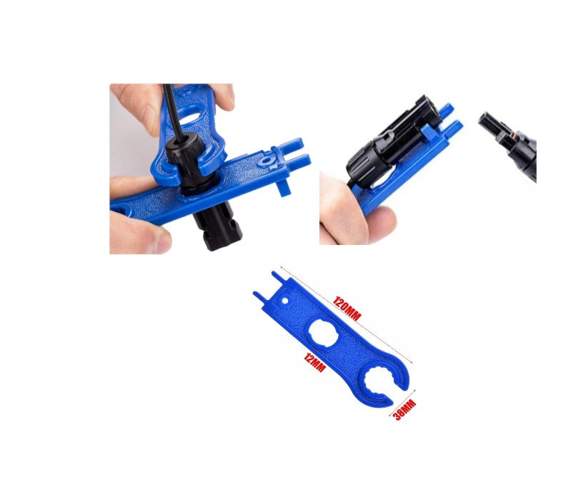 Llave Plástica para Ajuste y Armado de Conectores MC4