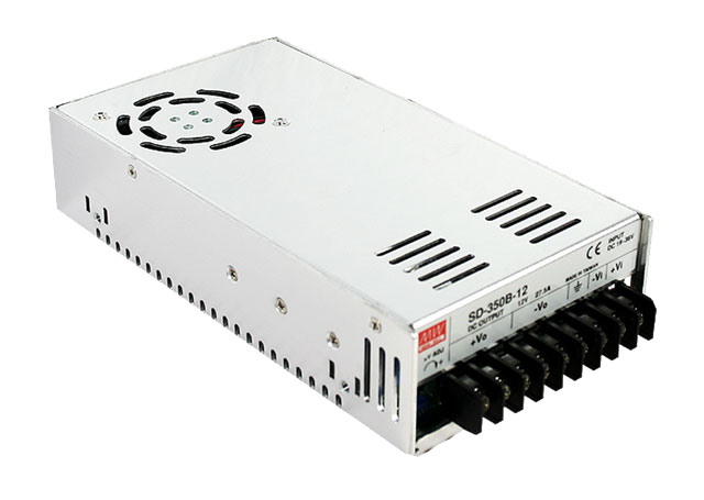 Convertidor Industrial de CD a CD / 19 a 36 Vcc de entrada / 12 Vcc 27.5 A de salida