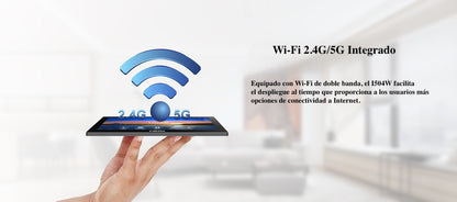 Monitor Audio/Video IP/SIP para interior, Wi-Fi, pantalla táctil de 7", Apertura remota