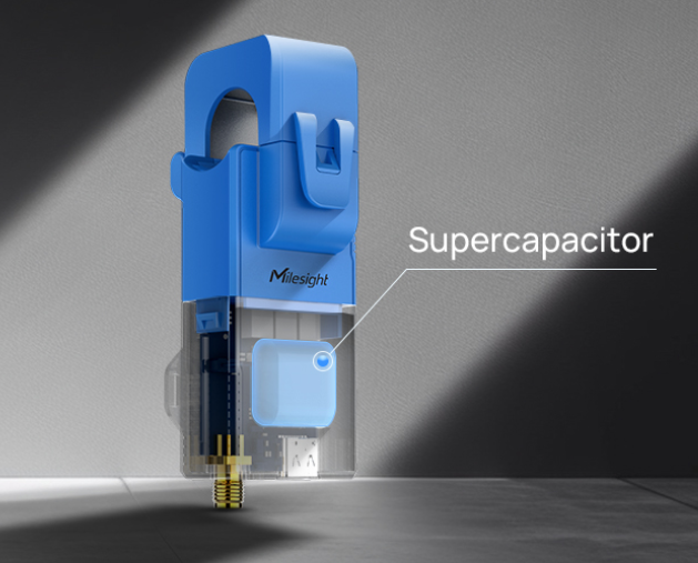 Medidor Inteligente de Corriente LoRaWAN / 100A / Autoalimentado / Muestreo 3.3 kHz / Sensor de Temperatura