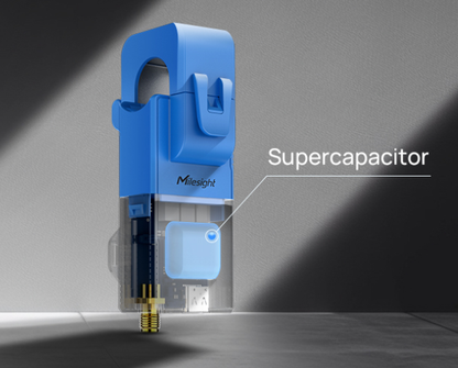 Medidor Inteligente de Corriente LoRaWAN / 100A / Autoalimentado / Muestreo 3.3 kHz / Sensor de Temperatura