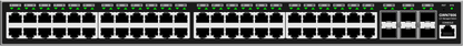 Switch Gigabit Administrable / 48 puertos 10/100/1000 Mbps + 6 Puertos SFP+ / Compatible con GWN Cloud.