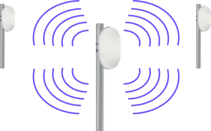 Punto de Acceso Exterior Wi-Fi 6 de 6.3 Gbps para 350 Usuarios / MU-MIMO 4X4 / Adopción Fácil por Bluetooth / Para Interior / Montaje Rápido