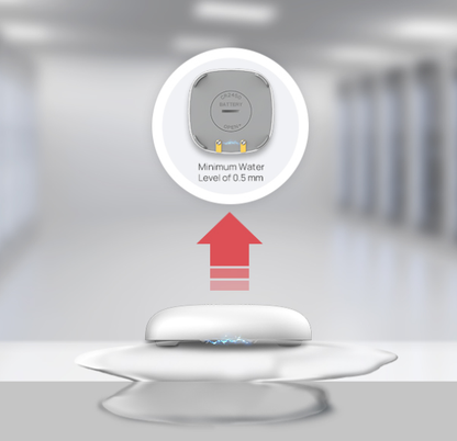 Mini Sensor Inteligente de Detección de Fugas de Agua LoRaWAN / Alarma Inmediata / IP67 / para BMS, Baños Inteligentes y Hogar