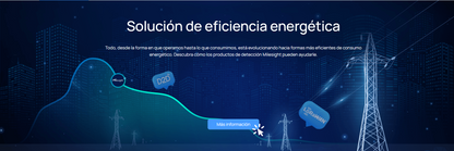 Sensor Ambiental IAQ LoRaWAN / CO2 + Temperatura + Humedad / Indicador Tipo Semáforo / Batería 3 Años / Monitoreo para Oficinas y Edificios