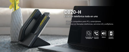 Estación Telefónica Todo en Uno/ Handset Inalámbrico/ Bluetooth / Carga Inalámbrica a Dispositivos Móviles