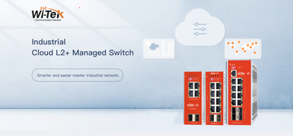 Switch L2+ PoE Industrial / Administración Cloud-Web-CLI / 8 Puertos PoE af/at/bt 100/1000 Mbps / 4 Puertos SFP Gigabit / Presupuesto PoE 460 W