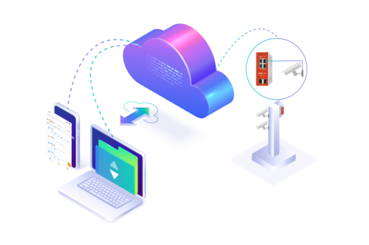 Switch L2+ PoE Industrial / Administración Cloud-Web-CLI / 8 Puertos PoE af/at/bt 100/1000 Mbps / 4 Puertos SFP Gigabit / Presupuesto PoE 460 W