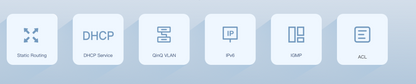 Switch L2+ PoE Industrial / Administración Cloud-Web-CLI / 8 Puertos PoE af/at/bt 100/1000 Mbps / 4 Puertos SFP Gigabit / Presupuesto PoE 460 W