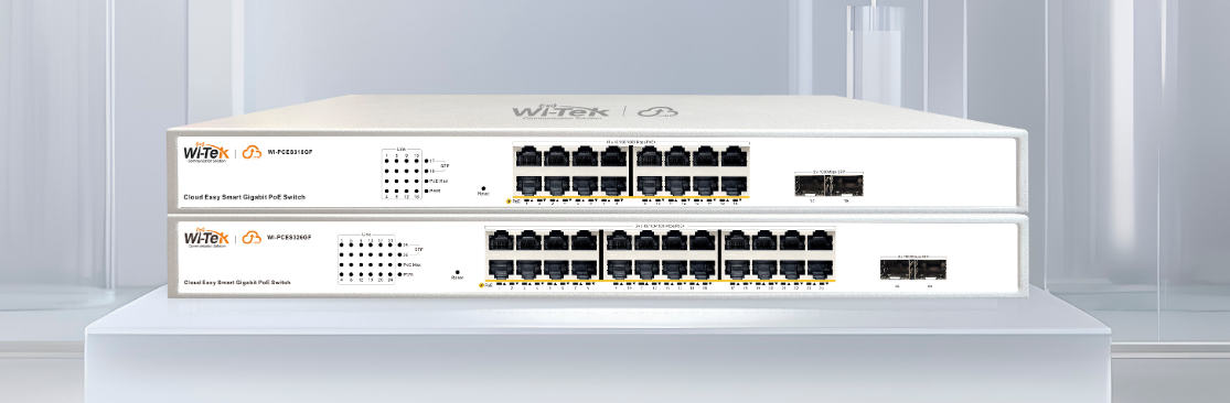 Switch Administrable PoE / 16 puertos PoE af/at Gigabit / 2 x SFP Gigabit / Administración Cloud Gratuita / Presupuesto 240 W