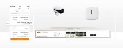 Switch Administrable PoE / 16 puertos PoE af/at Gigabit / 2 x SFP Gigabit / Administración Cloud Gratuita / Presupuesto 240 W