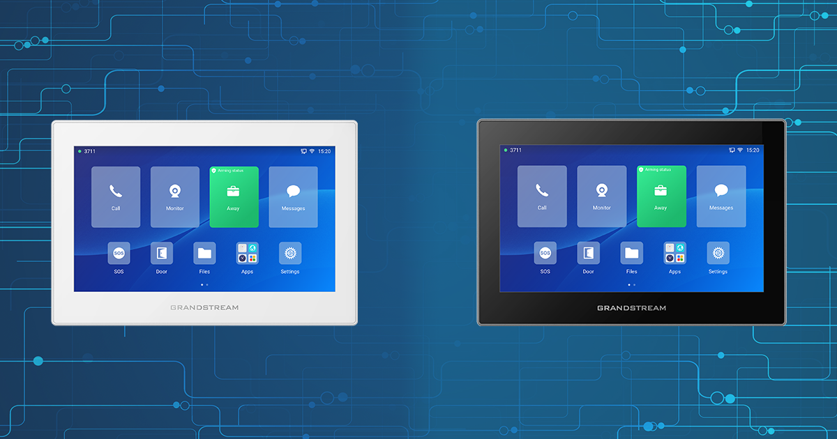 Estación de Intercomunicación SIP con Wi-Fi 6, Bluetooth y Control Total para Agendamiento de Salas y Edificios Inteligentes (Color Blanco)