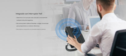 Telefono IP WI-FI pantalla a colo 2.4 , 4 lineas SIP, conferencia 6 vias