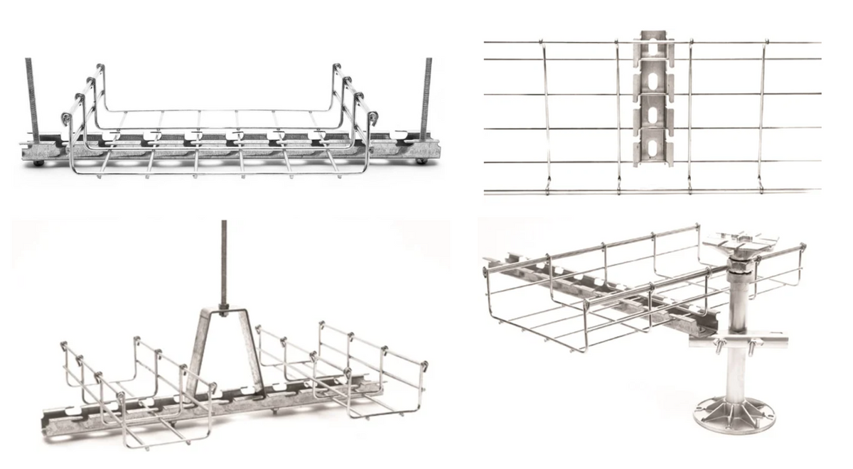 Sujetador Universal Profundo Multiusos, Tramos de 3 metros de largo, Con Acabado Electro Zinc, Complemento Ideal Para la Instalación de Charola Tipo