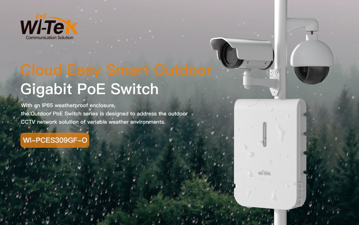 Switch PoE / Administración en la nube / Con 8 puertos 10/100/1000 Mbps PoE af/at/bt / 1 Puerto Ethernet Uplink 10/100/1000 MBPS/1 Puerto SFP Uplink