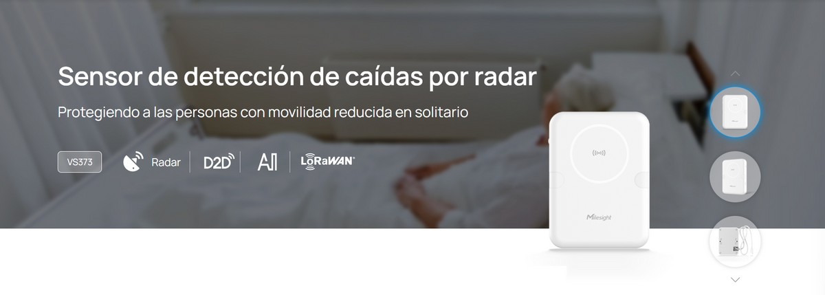 Sensor detector de personas caídas LORAWAN®