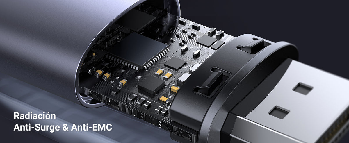 Cable USB-C a DP 1.4 | 3 Metros (9.84 Pies) | Compatible con Thunderbolt 3 & 4 | 8K@60Hz | 4K@240Hz | HDR10+ | eARC | DTS | 3D | ALLM | VRR | |