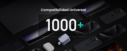 Cargador de 65W serie Nexode Pro | 3 Puertos de Carga Rápida | 2 USB-C | 1 USB-A | Tecnología GaNInfinity | PD3.1 de 65W / QC4.0 | Tecnología de